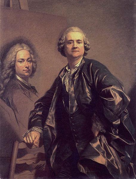 Louis Michel van Loo Self portrait